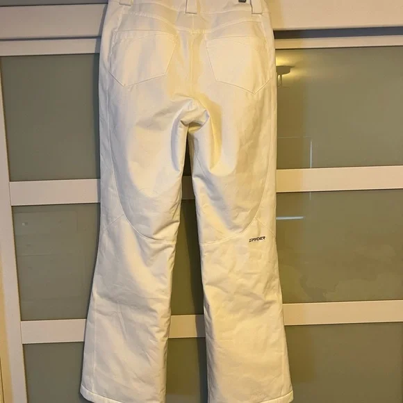 Spyder Women's White Ski/Snow Pants - Picture 2 of 6